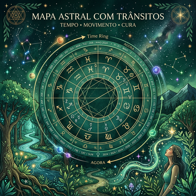 Mapa Astral com Trânsitos
